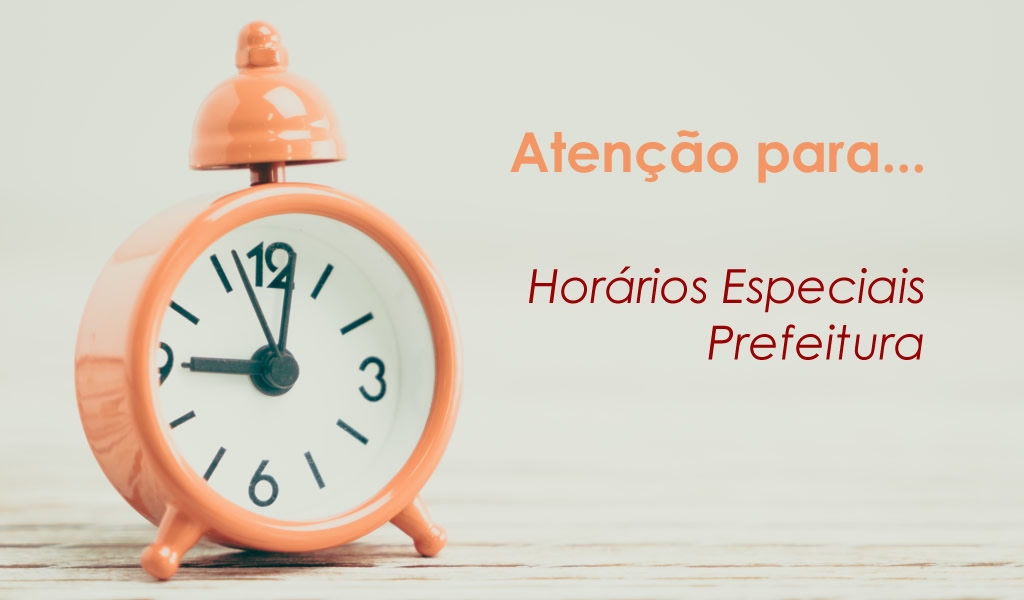 Horários Especiais