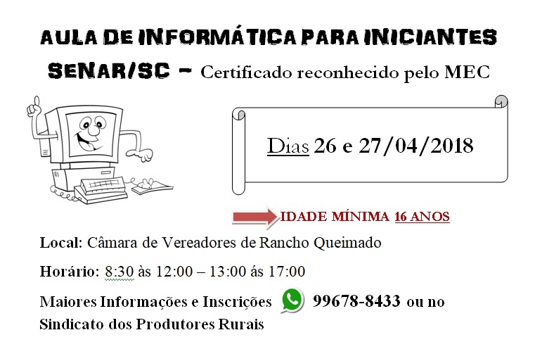 Aula de Informática para Iniciantes