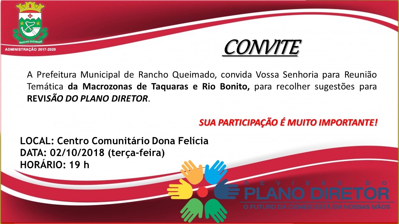 Revisão Plano Diretor - Centro Comunitário Dona Felícia