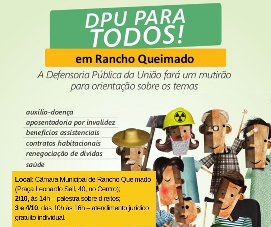 DPU para todos: mutirão para orientação