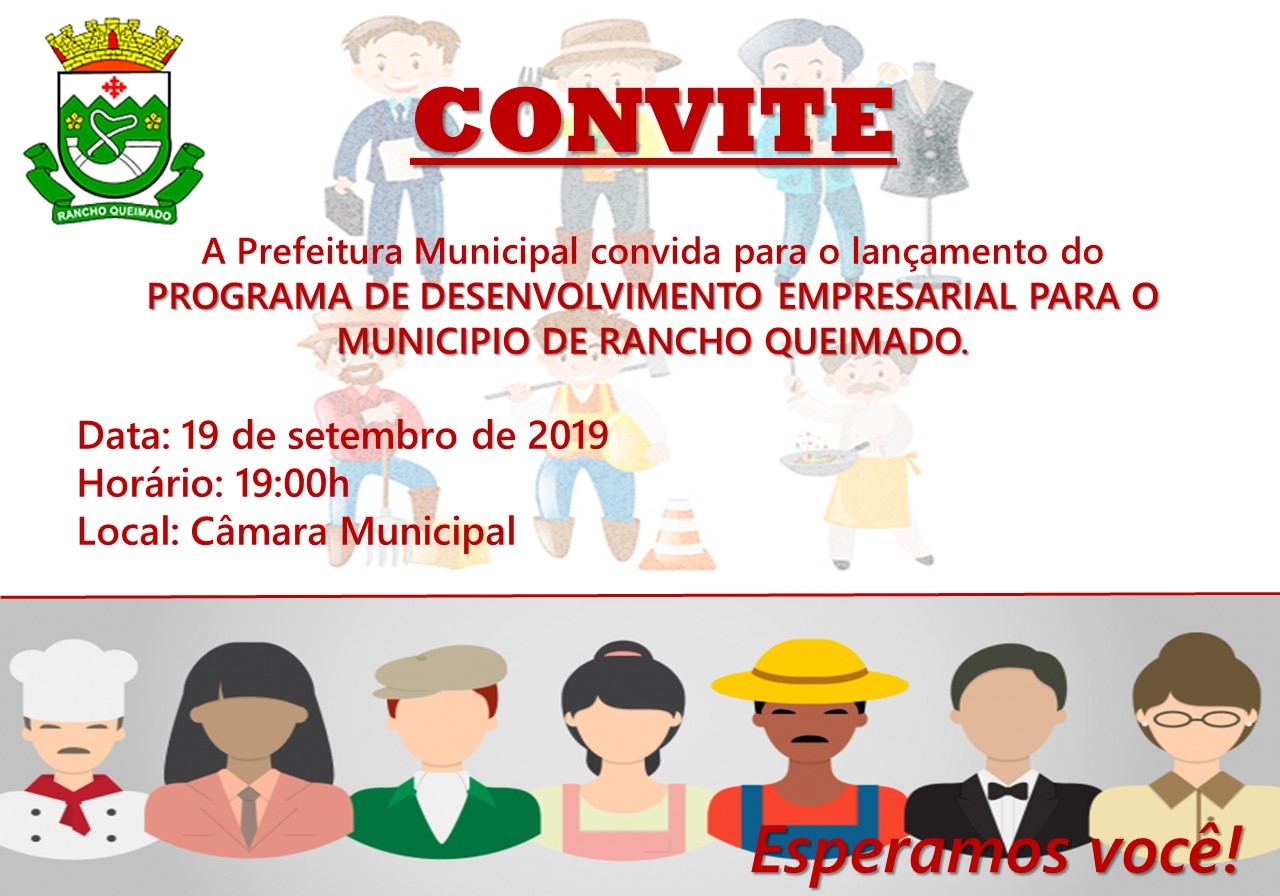 Convite: Programa de Desenvolvimento Empresarial