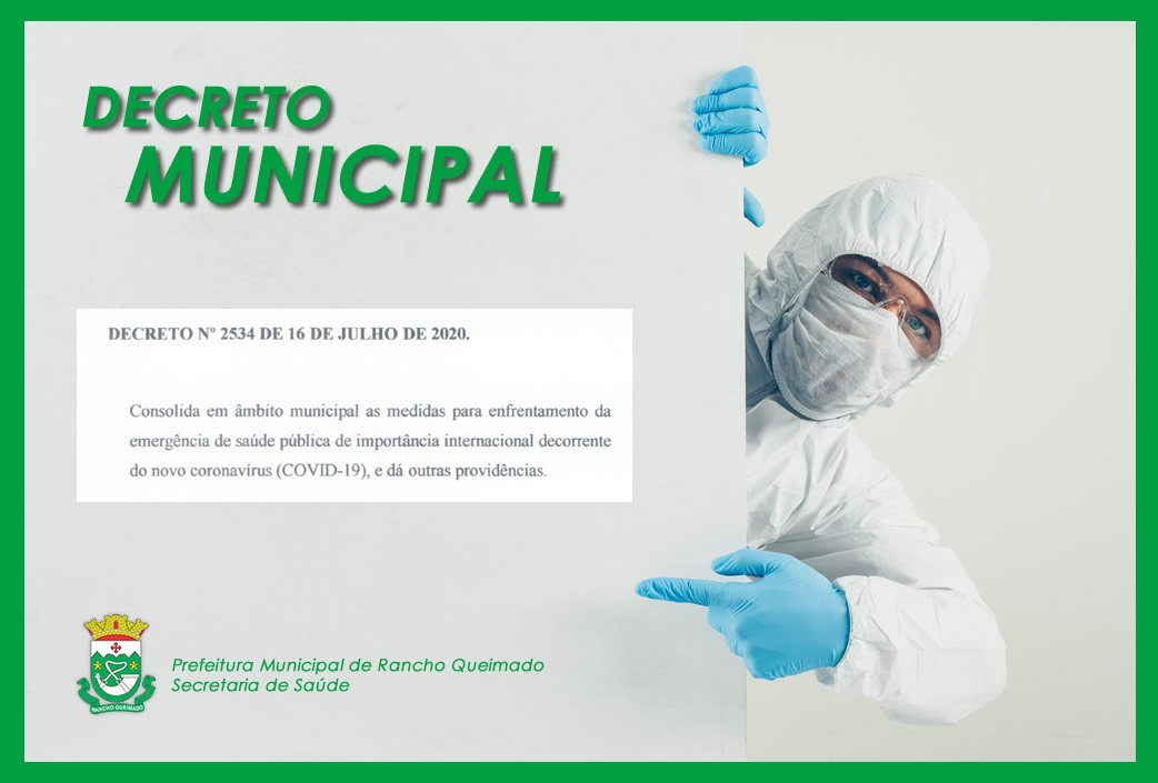 Decreto 2534 - Medidas para enfrentamento do novo coronavírus