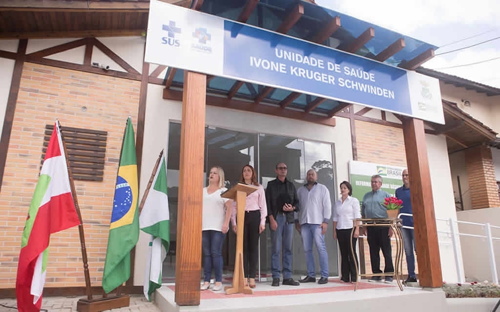Reinauguração da Unidade Básica de Saúde do Centro