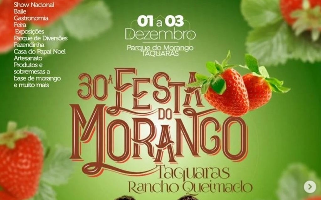 30ª Festa do Morango